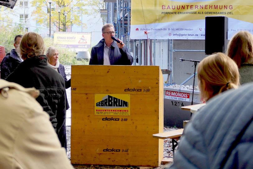 Richtfest im Fortuna-Park: WHS feiert Meilenstein für zukunftsfähiges Wohnen.
