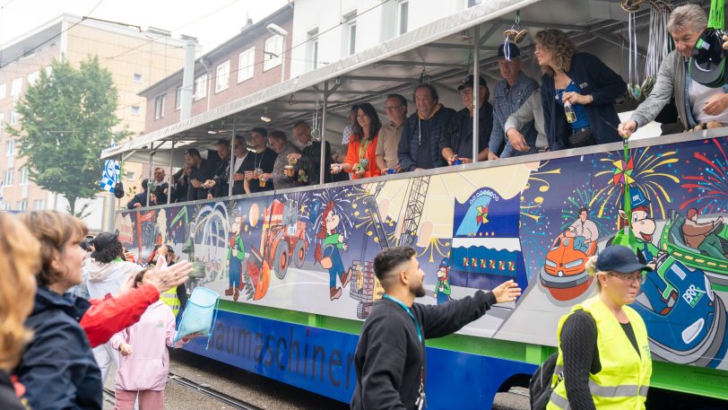 Festumzug Cranger Kirmes 2025.