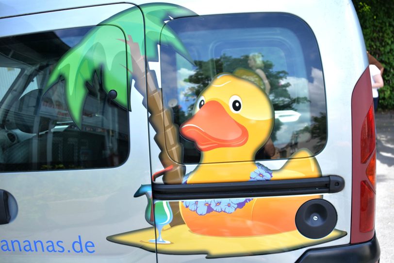 Wananas-Maskottchen.