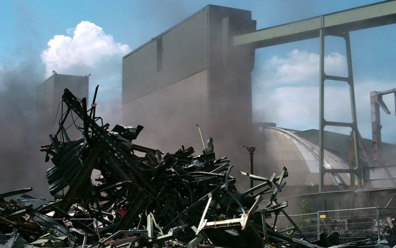 Mit dem Abriss der Bottroper Zeche Prosper/Ebel endete auch der Steinkohlen-Bergbau in Deutschland.