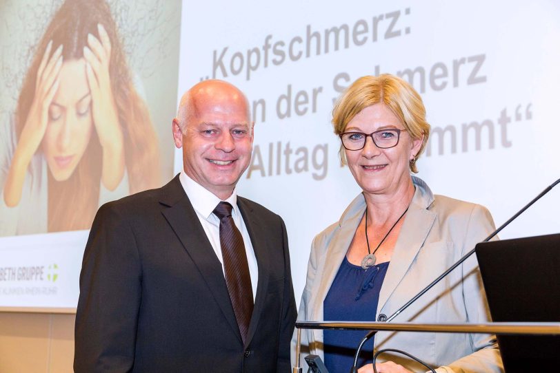 Dr. Axel Münker und Elke Bergau.