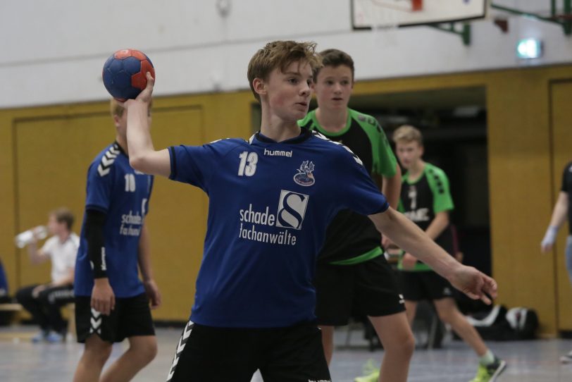 Handball: C Dragons gegen VFL Gladbach.