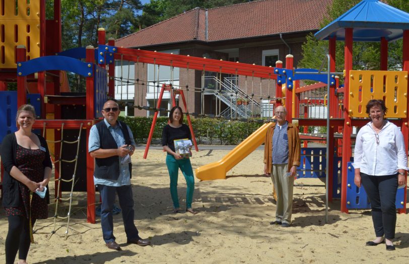 V.l. Silke Stegemann, Heinrich Stegemann, Dr. Anna Bröker, Manfred Pinkert und Anne Rabeneck.
