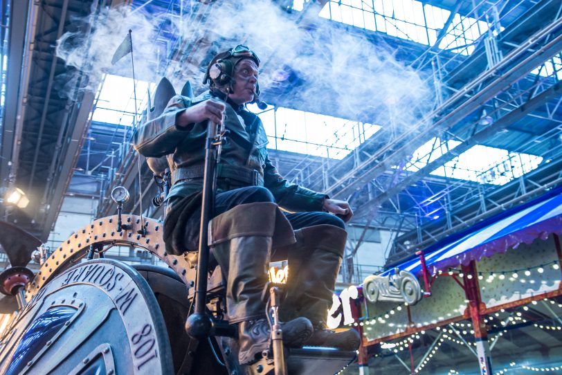 Historischer Jahrmarkt in der Jahrhunderthalle 2025.