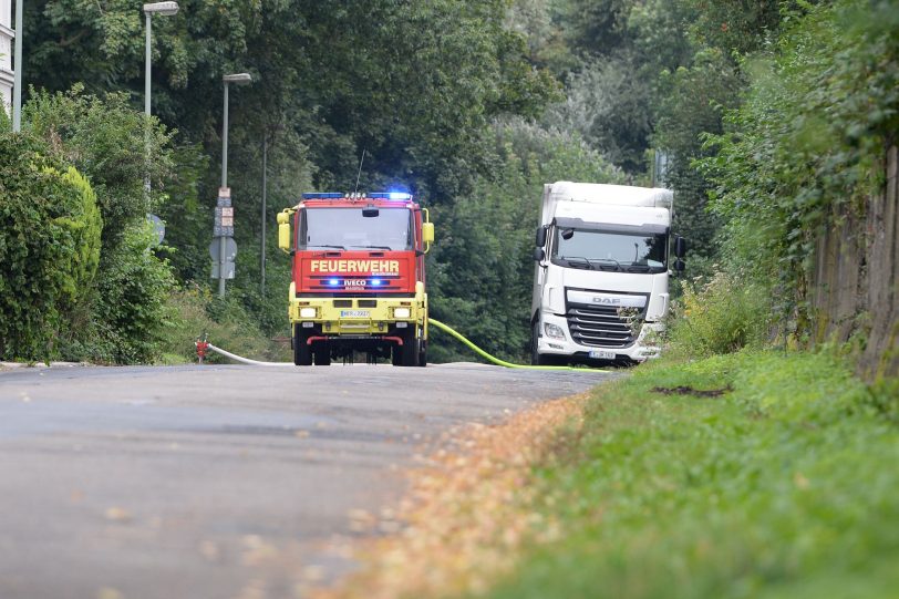 Einsatz für die BF und das SEK an der Herner Straße.