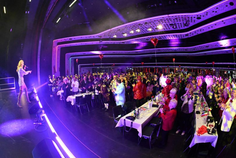 Beste Karnevals-Stimmung bei der großen Prunksitzung.