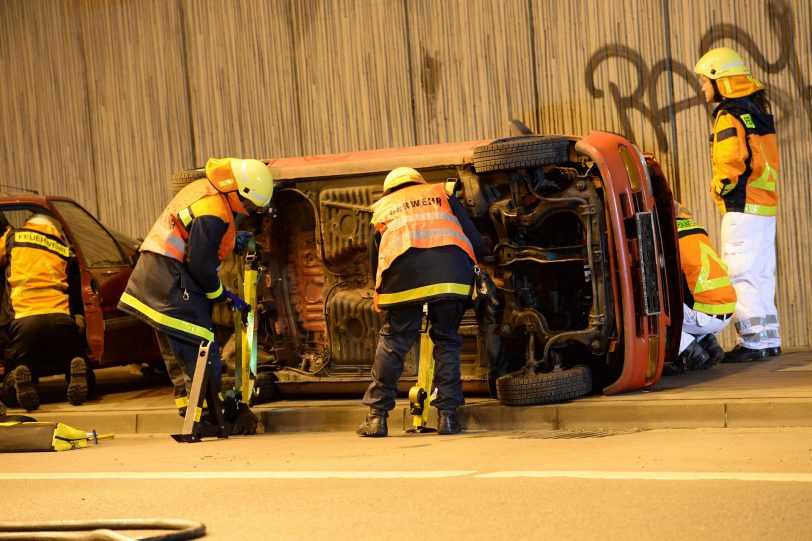 Tunnelübung im B226-Tunnel / Dorstener Straße