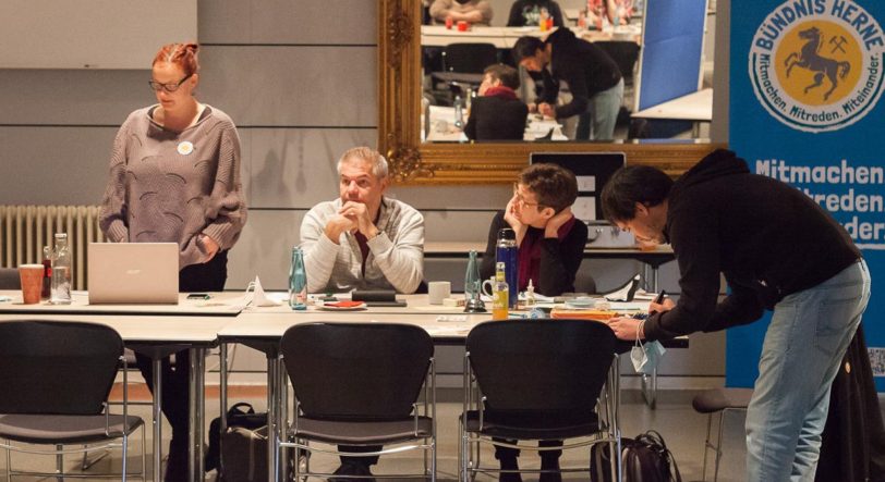 Der Workshop des Bündnis Herne.