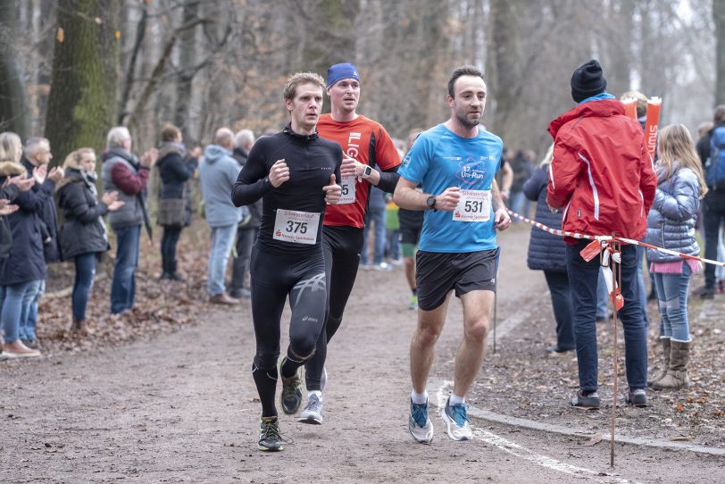 Der 41. Herner Silvesterlauf im Gysenberg.