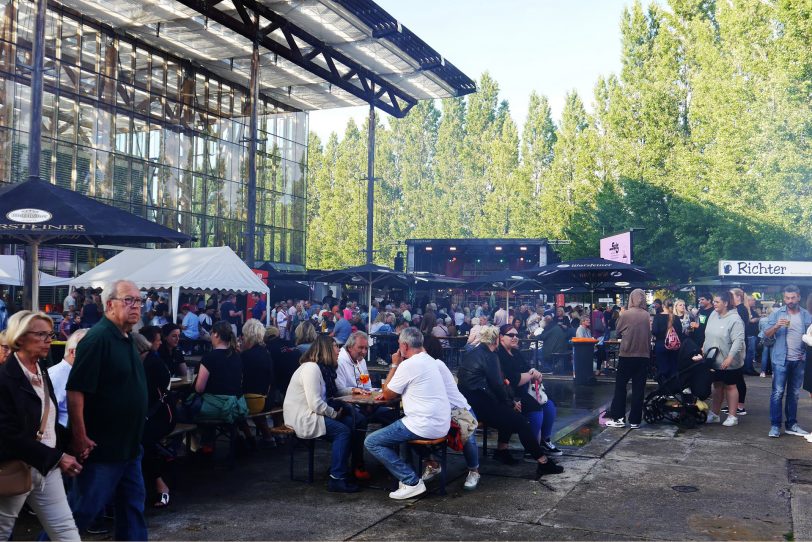 Das Benefizfest des Herner Förderturms fand am Freitag und Samstag (28./29.7.2023) in der Akademie Mont-Cenis statt.