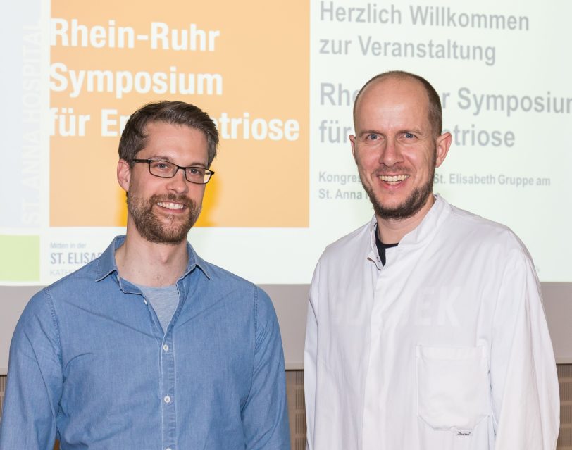 v.l. Dr. Sebastian Schäfer (Universitätsklinikum Münster), Dr. Harald Krentel.