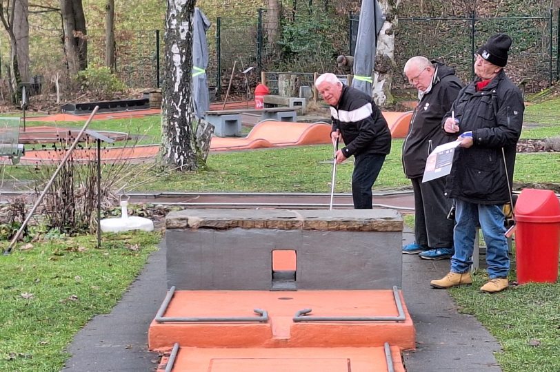 13. Winterpokal der Minigolfer.