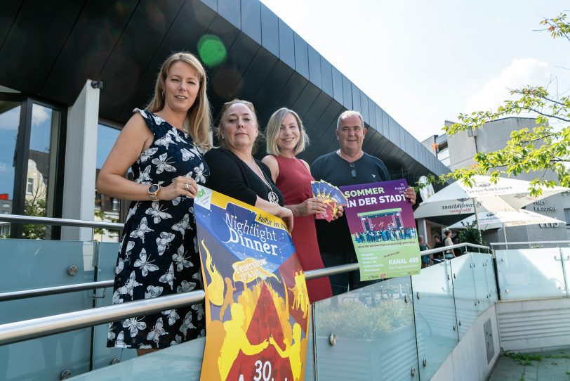 v.l. Marina Hummel, Sabine Pachtmann, Claudia Stipp, Klaus Mahne.