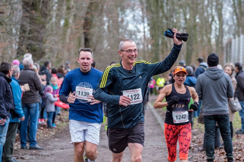 Hauptlauf des 40. Herner Silvesterlauf.