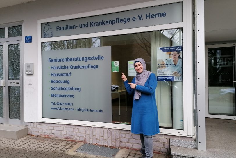 Zehra Sagdic ist die neue Seniorenberaterin der Familien- und Krankenpflege Herne.