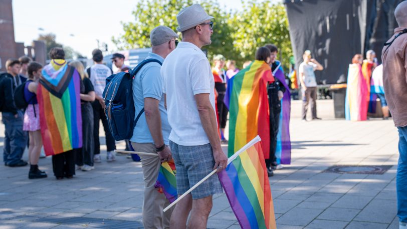 Der Christopher Street Day (CSD) am Samstag (21.9.2024) begann auf dem Europaplatz und zog anschließend durch die Stadt.