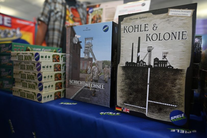 Spielentwickler und Händler präsentierten auf dem SpieleWahnsinn neue Spiele zum ausprobieren und kaufen.