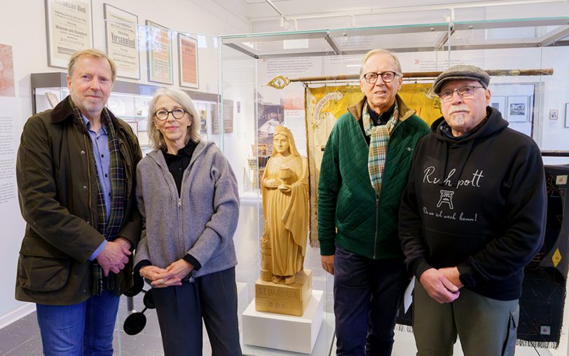 Anwesend waren die Kinder von Bernhard Berling: (v.li.) Bernhard, Maria Anna, Heinrich und Friedrich.