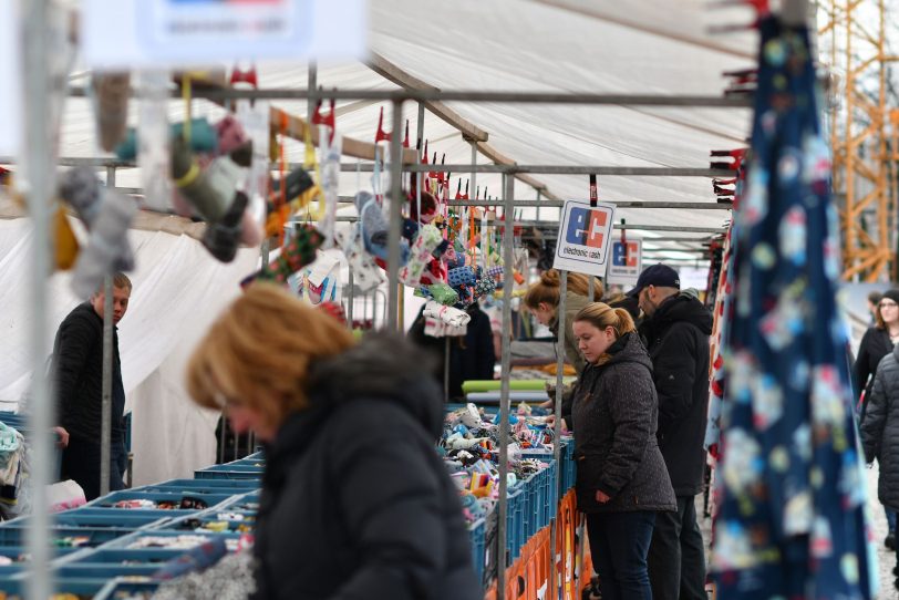 Der Deutsch-Holländische Stoffmarkt in Herne 2020