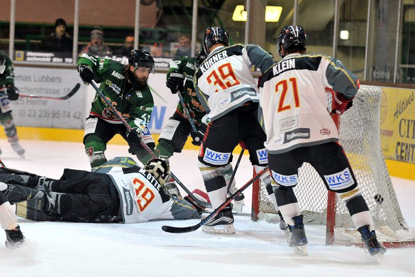 Eishockey-Oberliga Nord: HEV-TevArt Black Dragons (Archivfoto).