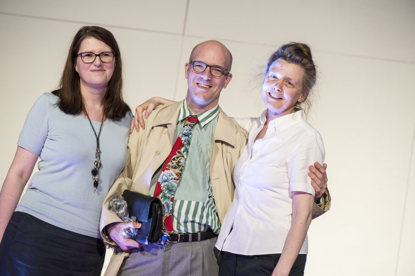 v.l. Elke Rump, Daniel von der Heyde, Kyra-Ulrike Hirschberg.