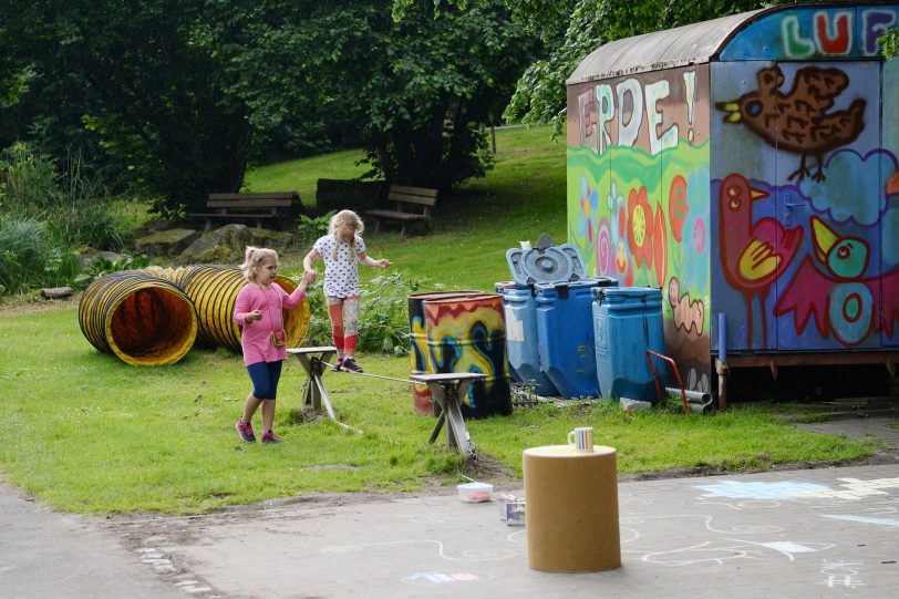 Impressionen vom 41. Geburtstag des Abenteuerspielplatzes Hasenkamp.