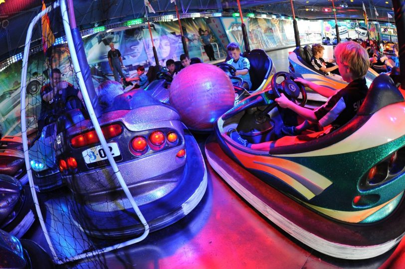 Autoscooter-Fußball bei Osselmann