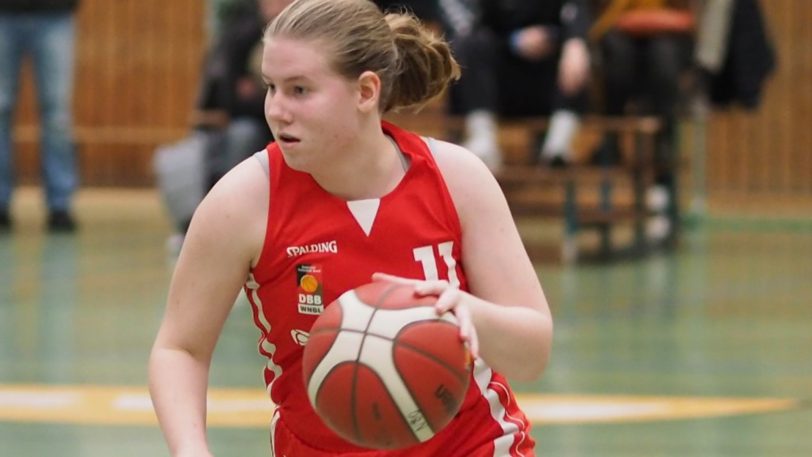 Auch Dana Korbstein vom HTC in der Weiblichen Nachwuchs-Basketball-Bundesliga (WNBL) konnte die Niederlage bei den evo New Basket Oberhausen nicht verhindern.