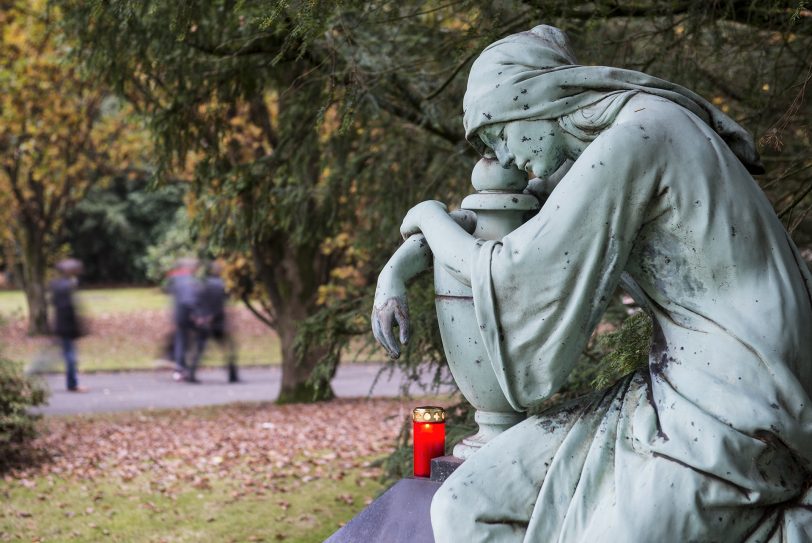 November: Allerheiligen auf dem Süd-Friedhof