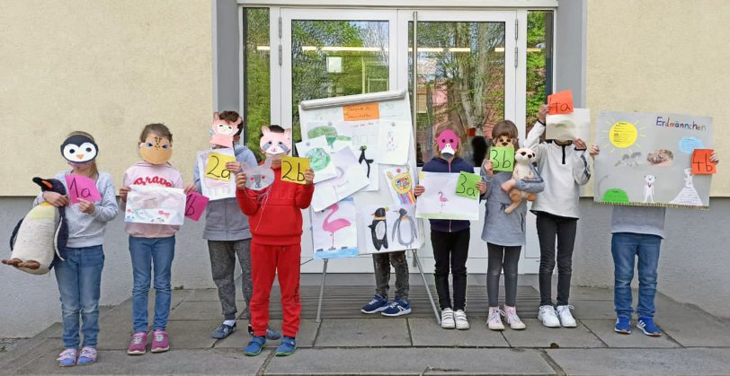 Schüler der Börsinghauser Grundschule übernehmen Tierpatenschafte.