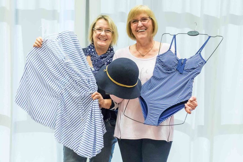 v.l. Elke Röder, Elke Becker von der Patienteninitiative PIA.