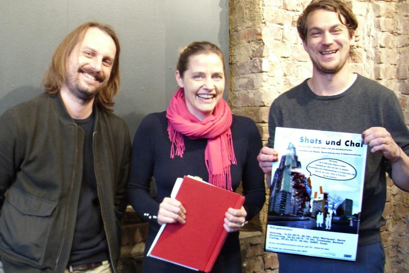 Patrick Praschma, Jennifer Ewert und Till Beckmann.