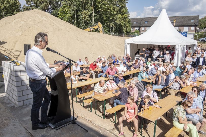 Grundsteinlegung für das Albert-Schweitzer-Carreé in Röhlinghausen.