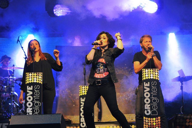 Die „Groove Delighters“ bilden den musikalischen Höhepunkt des SommerFHests der FH Dortmund.