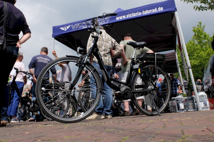 Impressionen von der ersten E-Bike Messe e:Motion auf Zeche Ewald.