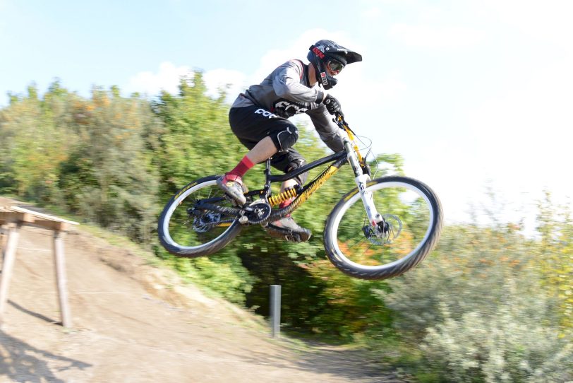 Vorstellung der neuen MTB-Strecken auf den Halden Hoppenbruch und Hoheward.