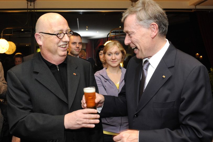 2008 besuchte Bundespräsident Horst Köhler, hier zusammen mit Prinzipal Christian Stratmann, den Mondpalast.