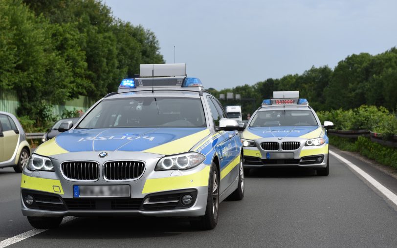 Polizei im Einsatz. (Symbolbild)