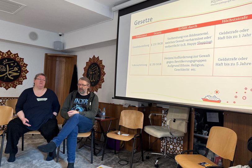 Workshop: Aufklärung über strafbare Inhalte im Internet für Kinder und Jugendliche.