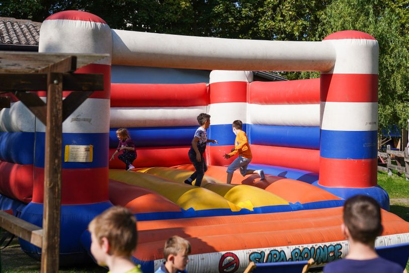 Sonderaktion auf dem Abenteuerspielplatz Hasenkamp zum Weltkindertag