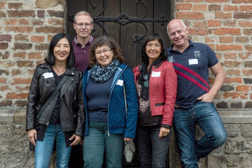 Führen das Palliativ-Netzwerk weiter: v.l. Eun-Kyong Lubnau, Christian Wald, Karin Leutbecher, Brunhilde Schlachter und Dr. Axel Münker.