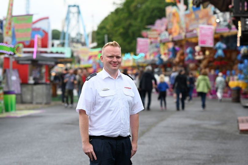 Dennis Metzner arbeitet heute als Brandamtmann bei der Berufsfeuerwehr Herne.