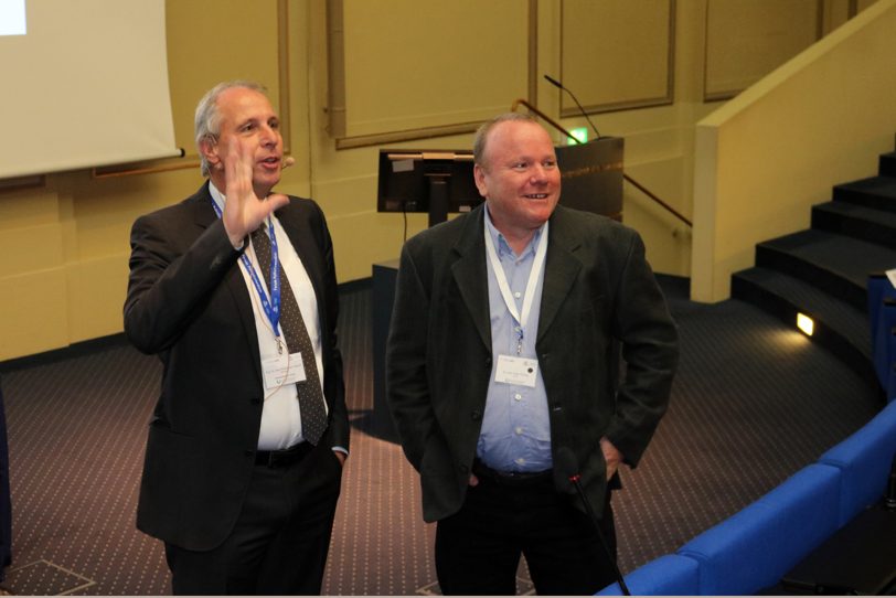 v.l. f. Dr. med. Friedemann Nauck, Palliativarzt Anton B. Preissig.