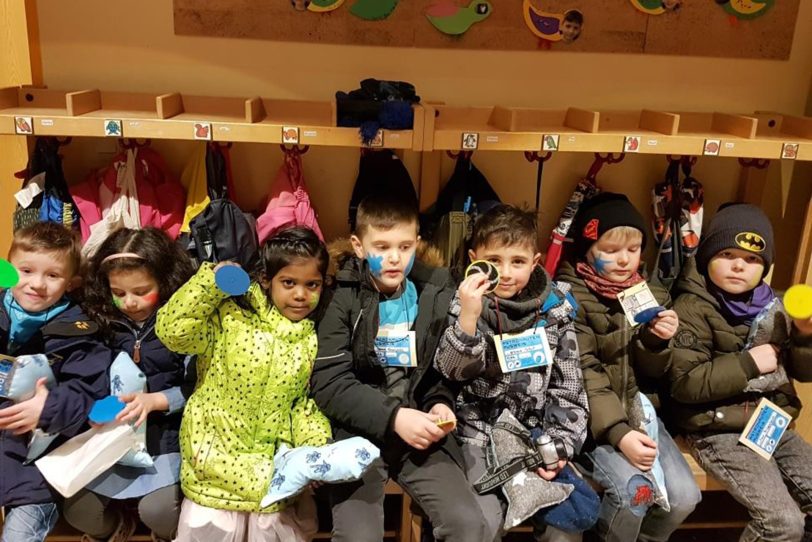 Weltraum-Nacht im Ev. Familienzentrum.