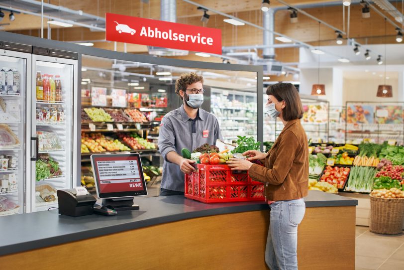 REWE Markt Mokanski an der Dorstener Straße 283 startet seinen Abholservice.