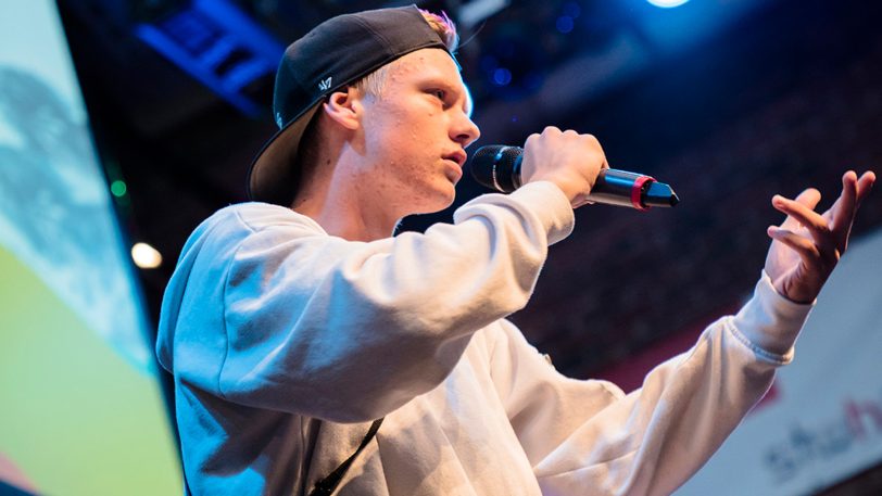 Rapper Noah Küster nimmt am Art-Remix 2020 teil.