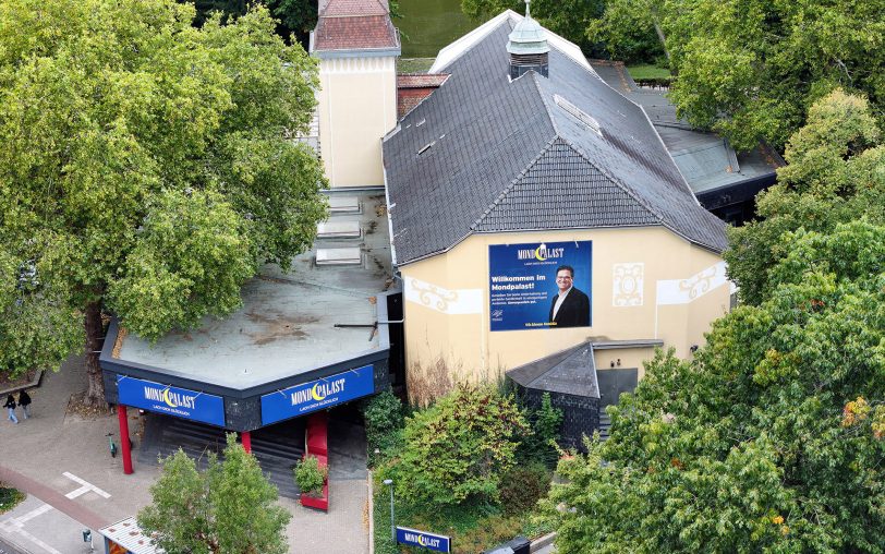 Der Mondpalast in Wanne-Eickel: Am Sonntag, 14. Dezember 2025, gibt es einen Tag der offenen Tür.