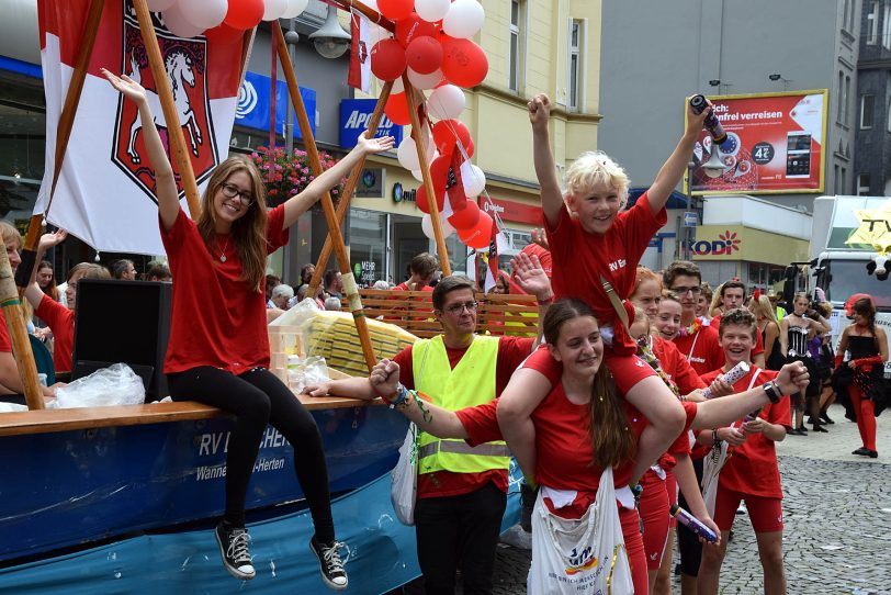 Der Kirmesumzug 2015.