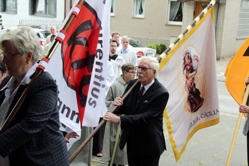 Verabschiedung von Pfarrer Karl Heinz Pötter.