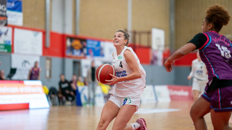 Claire Parisi sammelte zehn Assists gegen Freiburg.